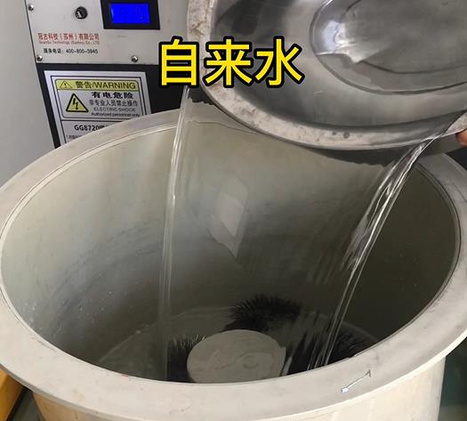 斗门不锈钢箍抛光用水